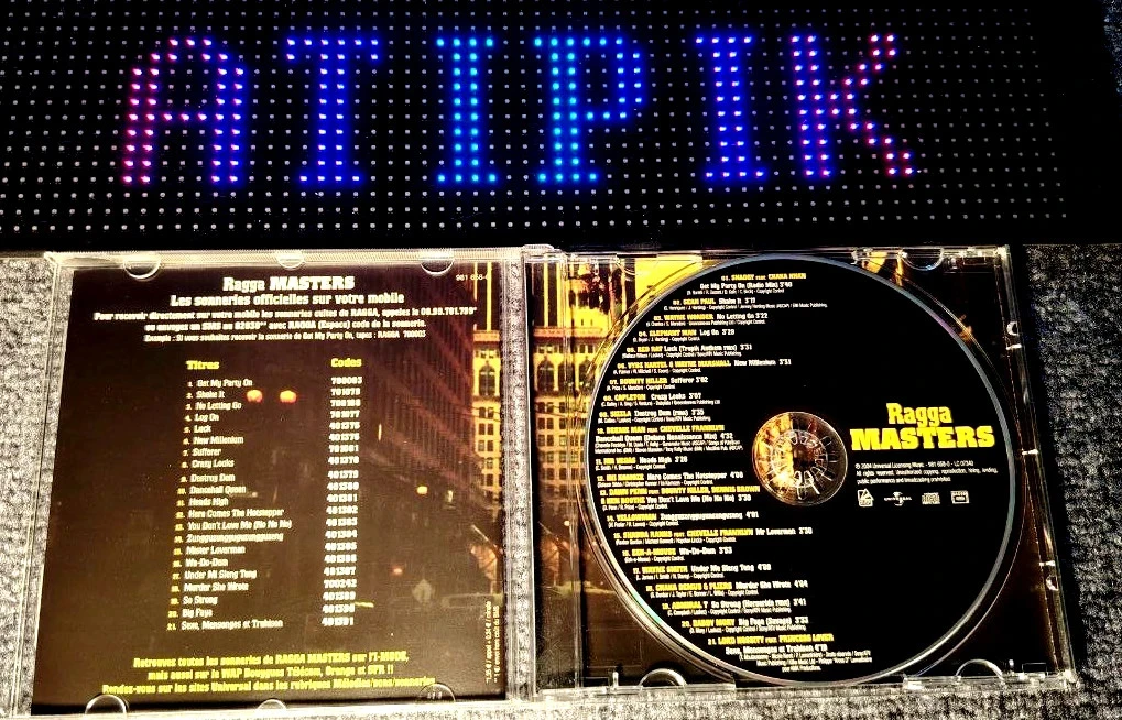 Édition EU Zeldzaam Ragga Masters CD – Sean Paul, Shaggy, Capleton – 22 Jaar 🏎 🔥 – photo 3